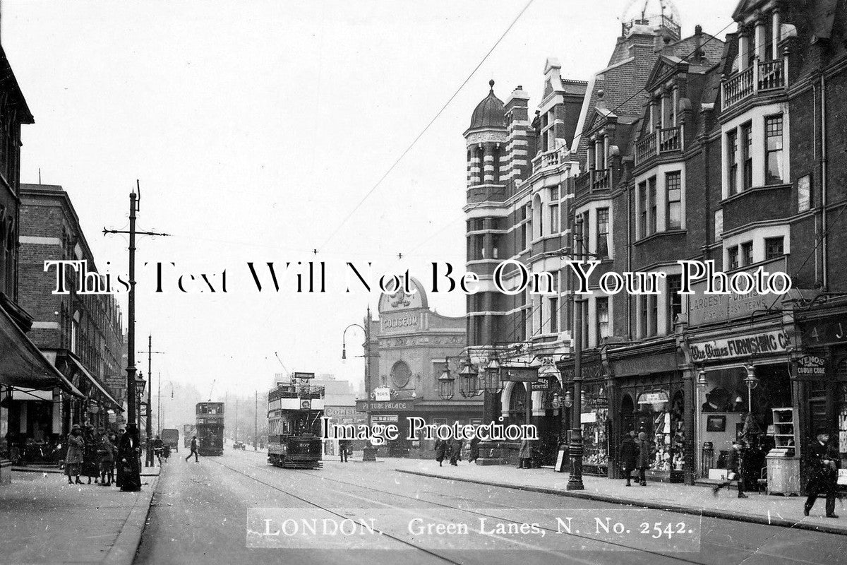 LO 49 - Coliseum Cinema Picture Palace, Green Lanes, London c1931