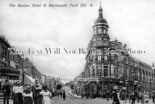 LO 490 - The Boston Hotel, Dartmouth Park Hill, Tufnell Park, London