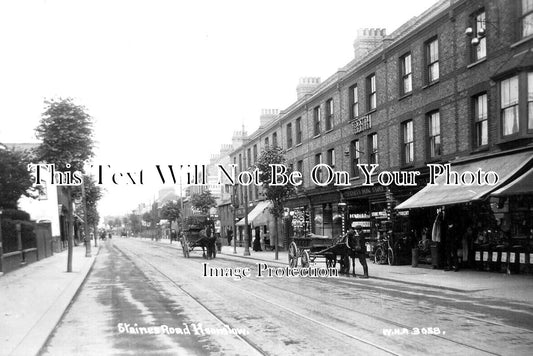 LO 4908 - Staines Road, Hounslow, London c1916