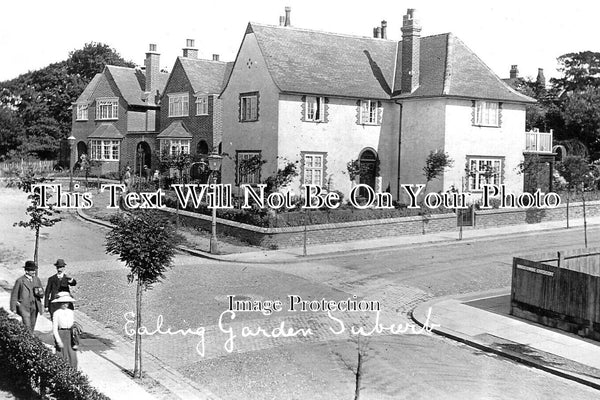 LO 4933 - Ealing Garden Suburb, London – JB Archive