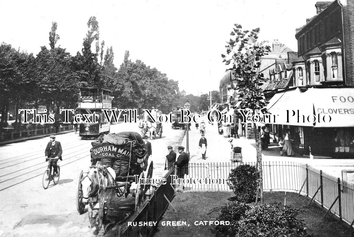 LO 4956 - Rushey Green, Catford, London c1919