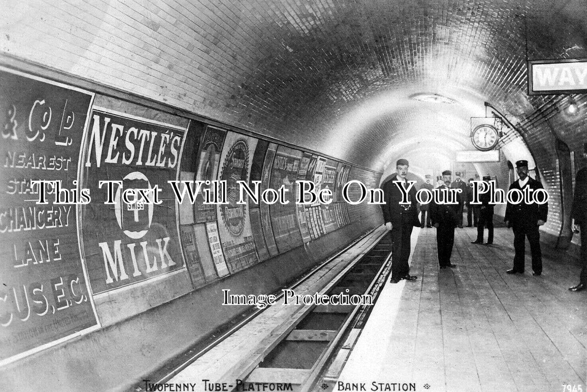 LO 5010 - Twopenny Tube Platford, Bank Underground Railway Station