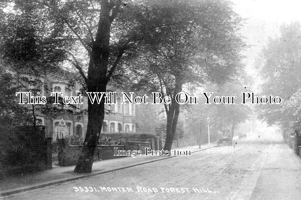 LO 5046 - Montem Road, Forest Hill, London c1908