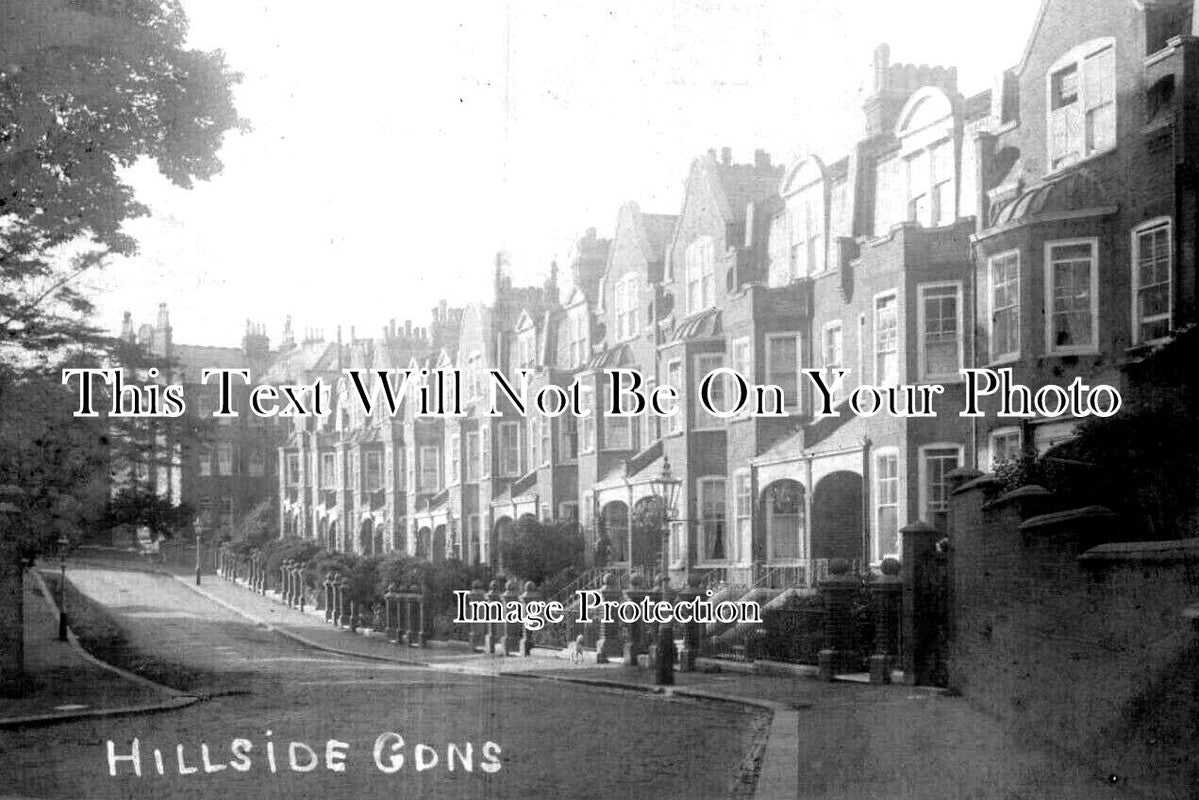 LO 5097 - Hillside Gardens, Highgate, London