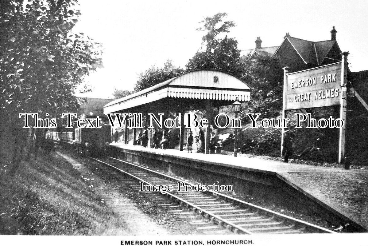 LO 5101 Emerson Park Railway Station Hornchurch London JB Archive lo-5101-emerson-park-railway-station-hornchurch-london-jb-archive