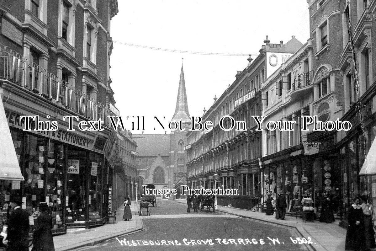 LO 5111 - Westbourne Grove Terrace, London c1910