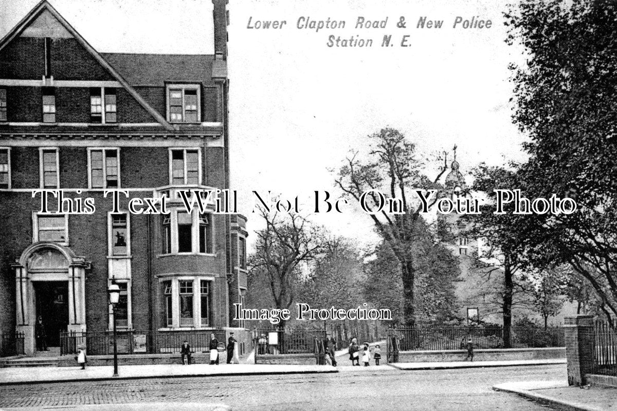 LO 5128 - Lower Clapton Road & New Police Station, London