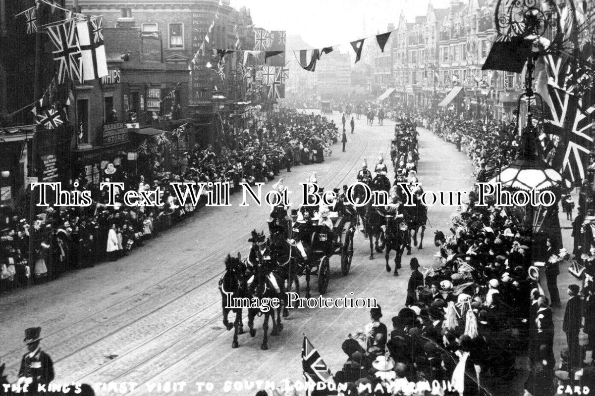 LO 5142 - King's Visit To Walworth Road, London 1911