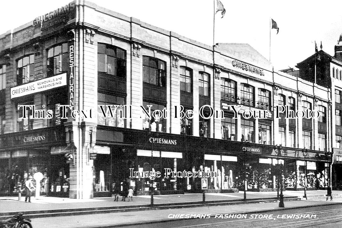 LO 5163 - Chiesmans Fashion Store, Lewisham, London c1950