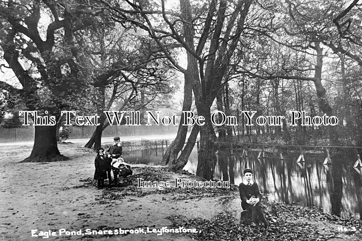 LO 5166 - Eagle Pond, Snaresbrook, Leytonstone, London c1914
