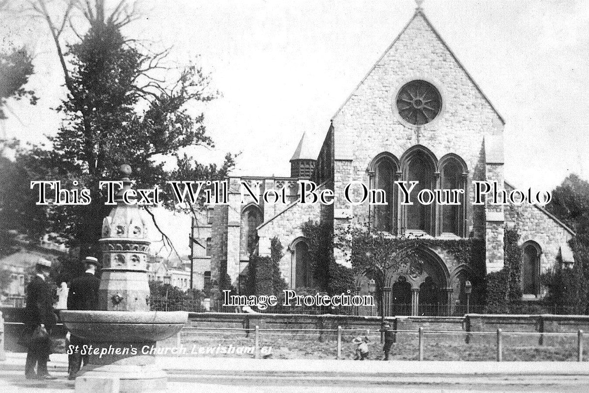 LO 5173 - St Stephen's Church, Lewisham, London c1905