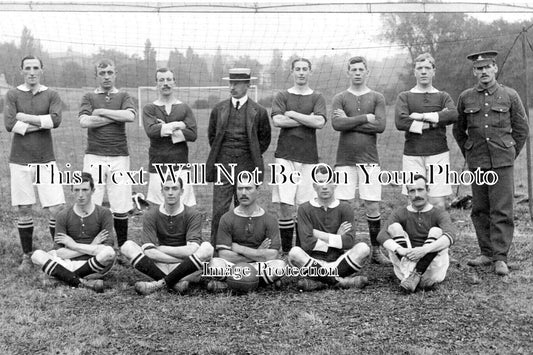 LO 5176 - Plumstead Greenwich London Football Club Team 1914