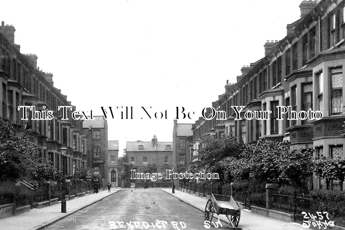LO 5225 - Benedict Road, Brixton, London c1912