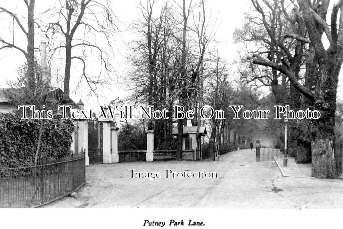 LO 5245 - Putney Park Lane, Putney, Wandsworth, London c1920