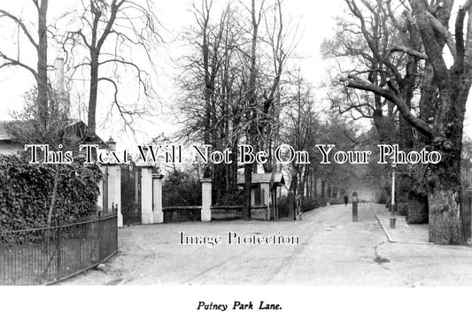 LO 5245 - Putney Park Lane, Putney, Wandsworth, London c1920