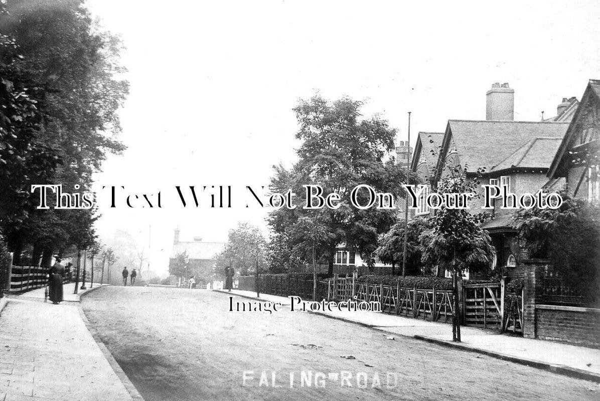LO 5277 - Ealing Road, Wembley, London c1906
