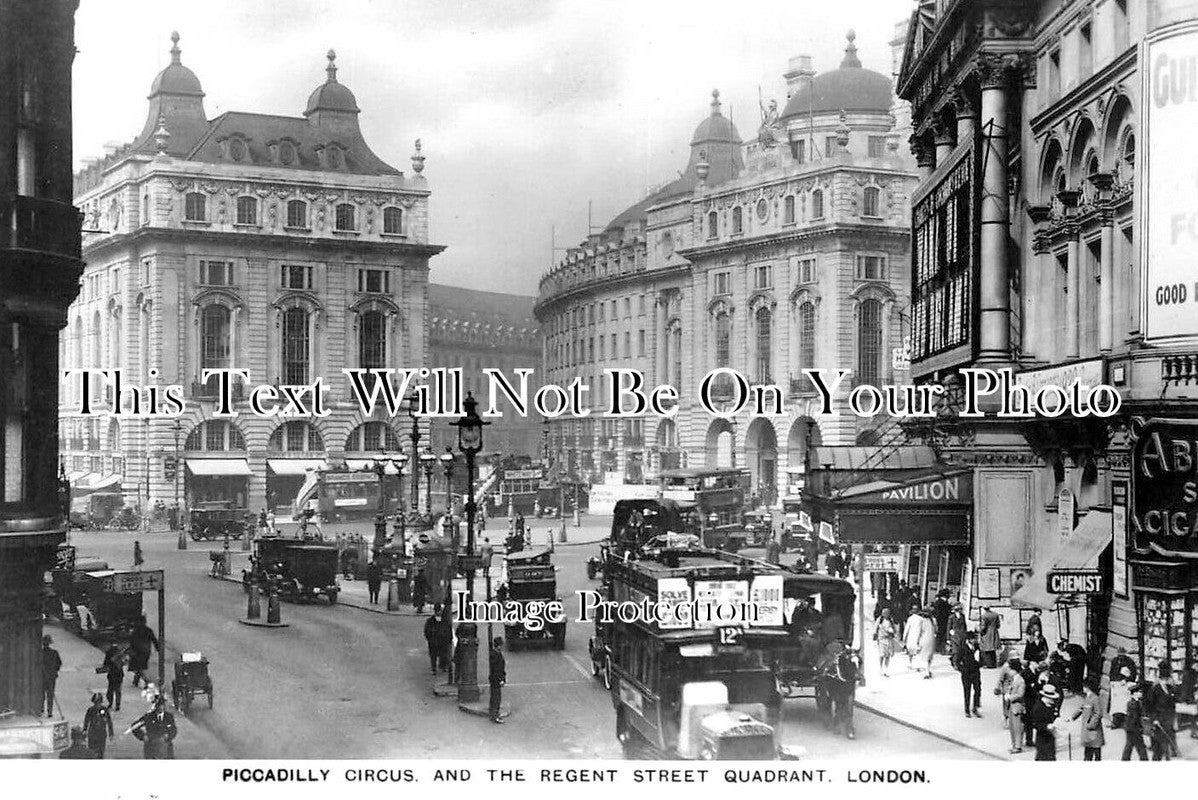 LO 5322 - Piccadilly Circus & The Regent Street Quadrant, London