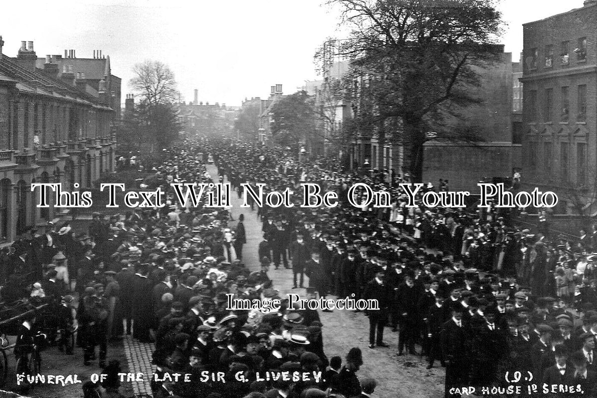 LO 5337 - Funeral Of Sir George Livesey, Old Kent Road, London