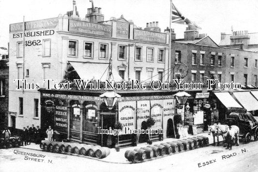 LO 5346 - Essex Road & Queensbury Street, Islington, London