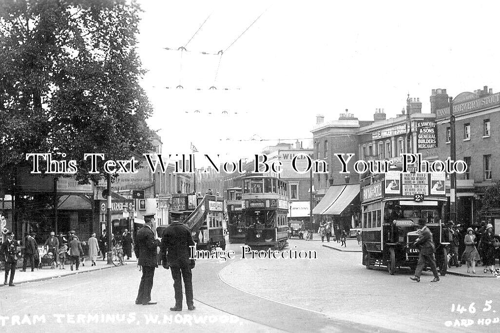 LO 5351 - Tram Terminus, West Norwood, London