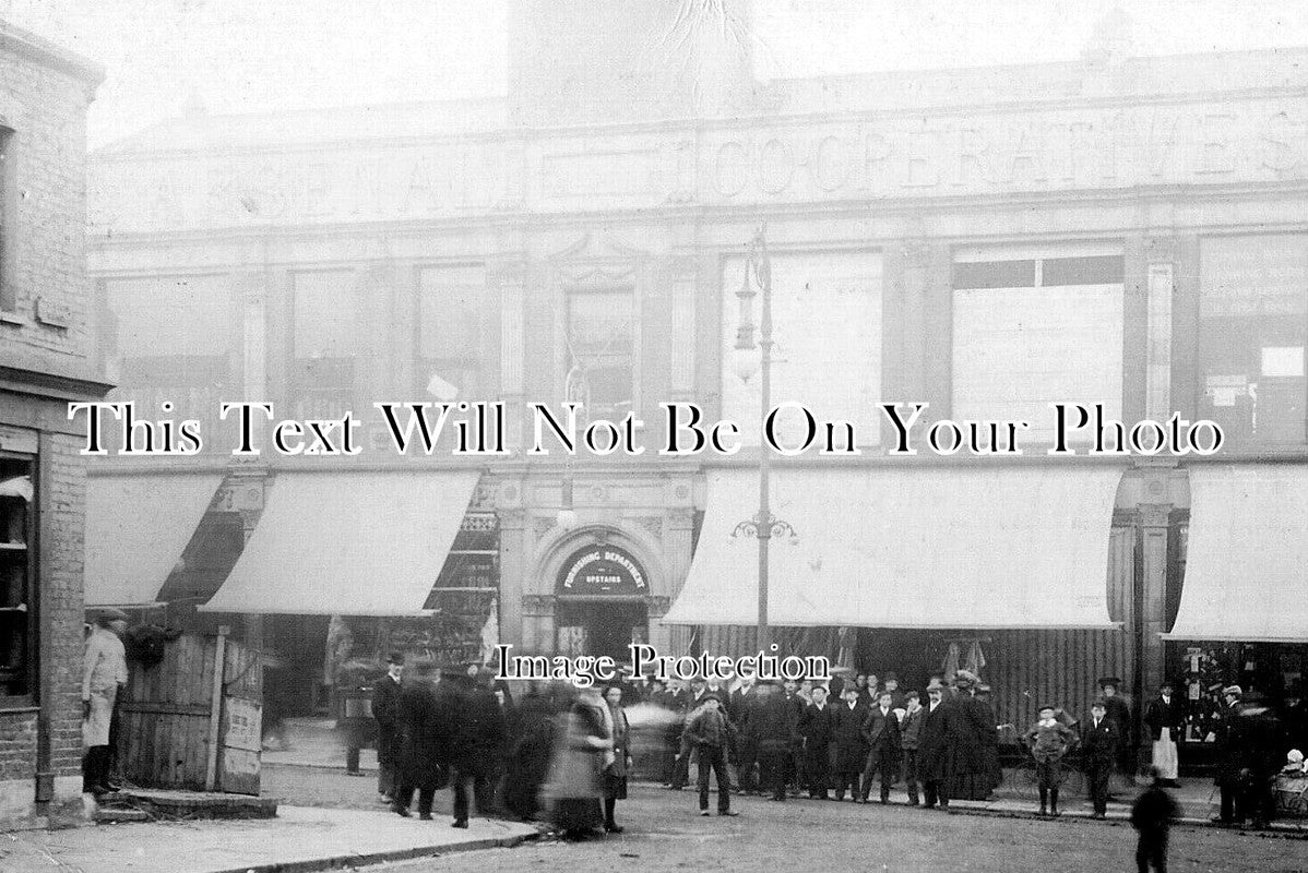 LO 5392 - Great Explosion, Woolwich Arsenal, London 1907