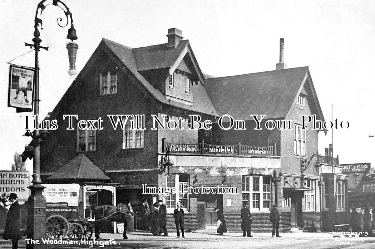 LO 5399 - The Woodman Pub, Highgate, London – JB Archive