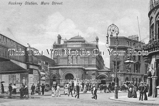 LO 54 - Hackney Railway Station, Mare Street, London