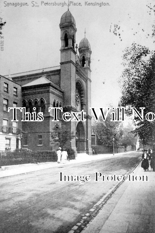 LO 541 - Jewish Synagogue, St Petersburg Place, Kensington, London