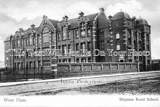 LO 5412 - Shipman Road School, West Ham, London