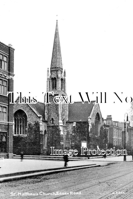 LO 5417 - St Matthews Church, Essex Road, Islington, London