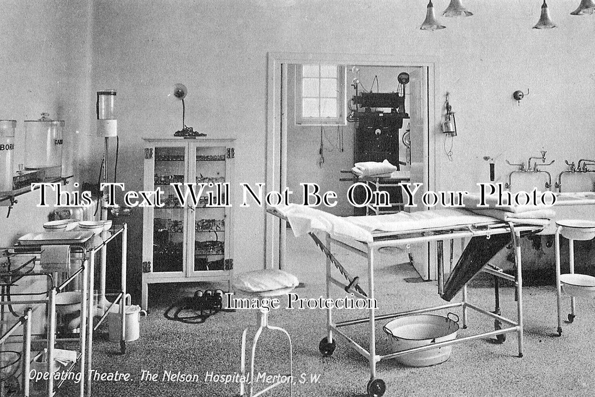LO 5448 - Operating Theatre, The Nelson Hospital, Merton, London
