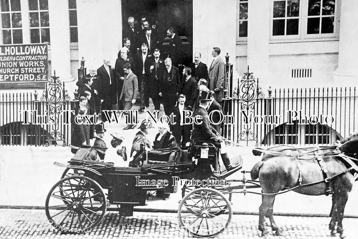 LO 5498 - Opening Ceremony, Deptford Town Hall, London 1905