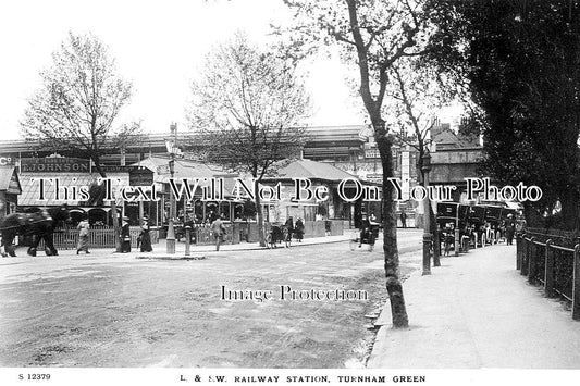 LO 5502 - Turnham Green L&SW Railway Station, Chiswick, London