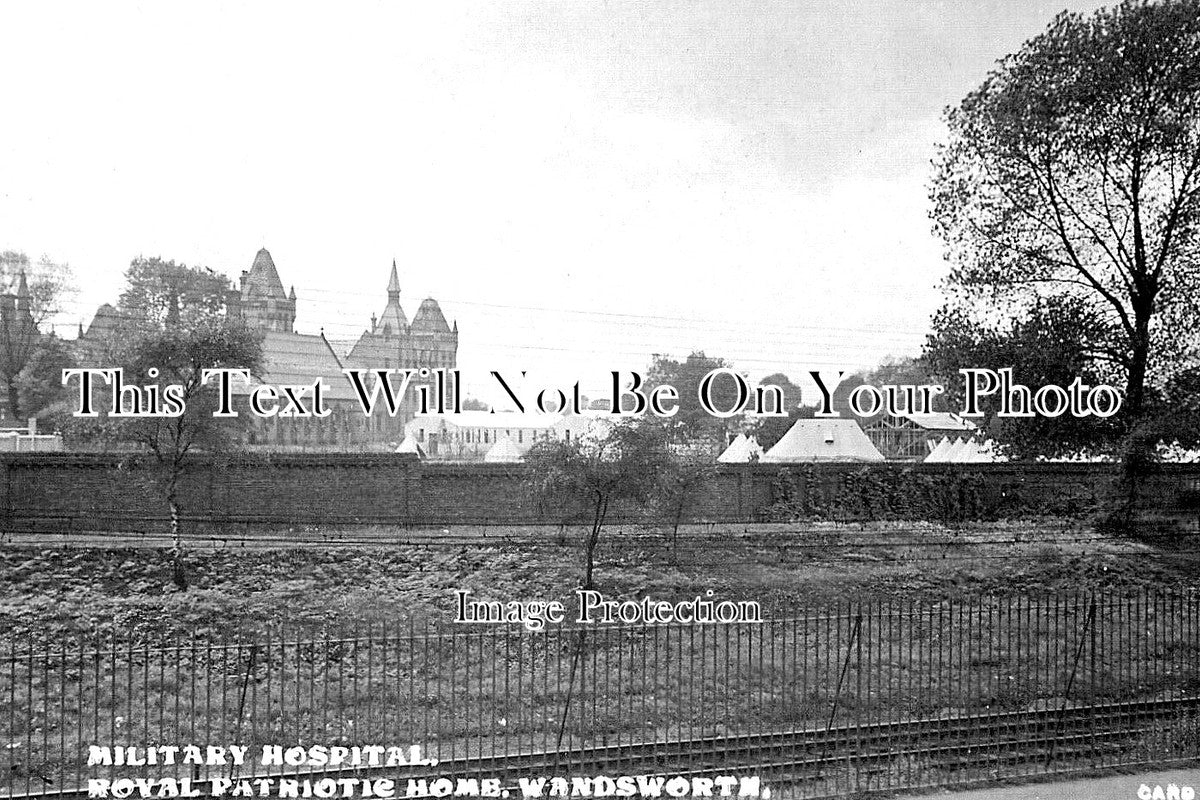 LO 5527 - Royal Patriotic Home Military Hospital, Wandsworth, London 1915