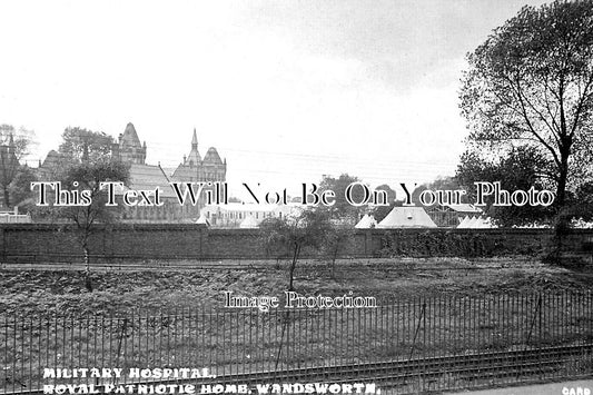 LO 5527 - Royal Patriotic Home Military Hospital, Wandsworth, London 1915