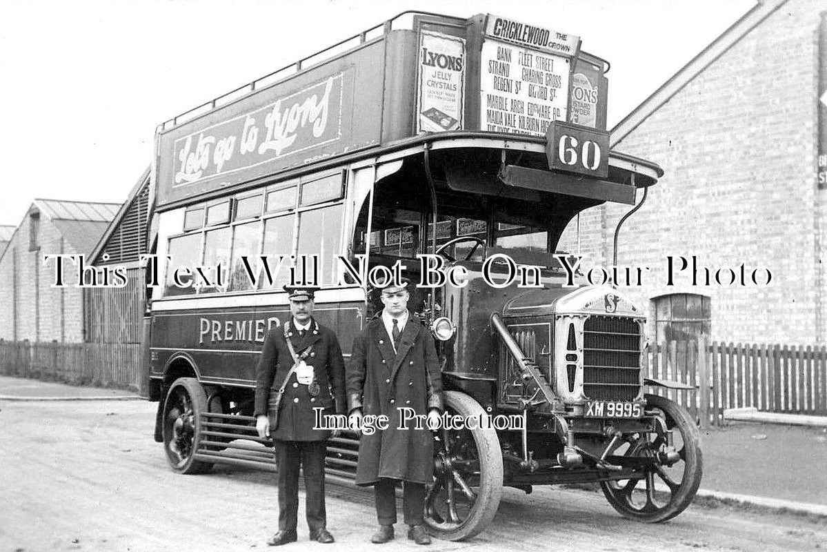 LO 5550 - Premier Motor Bus XM 9995 To Cricklewood, London