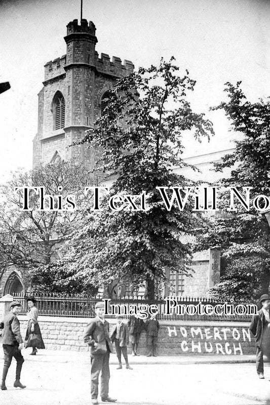 LO 5623 - Homerton Baptist Church, Hackney, London c1908