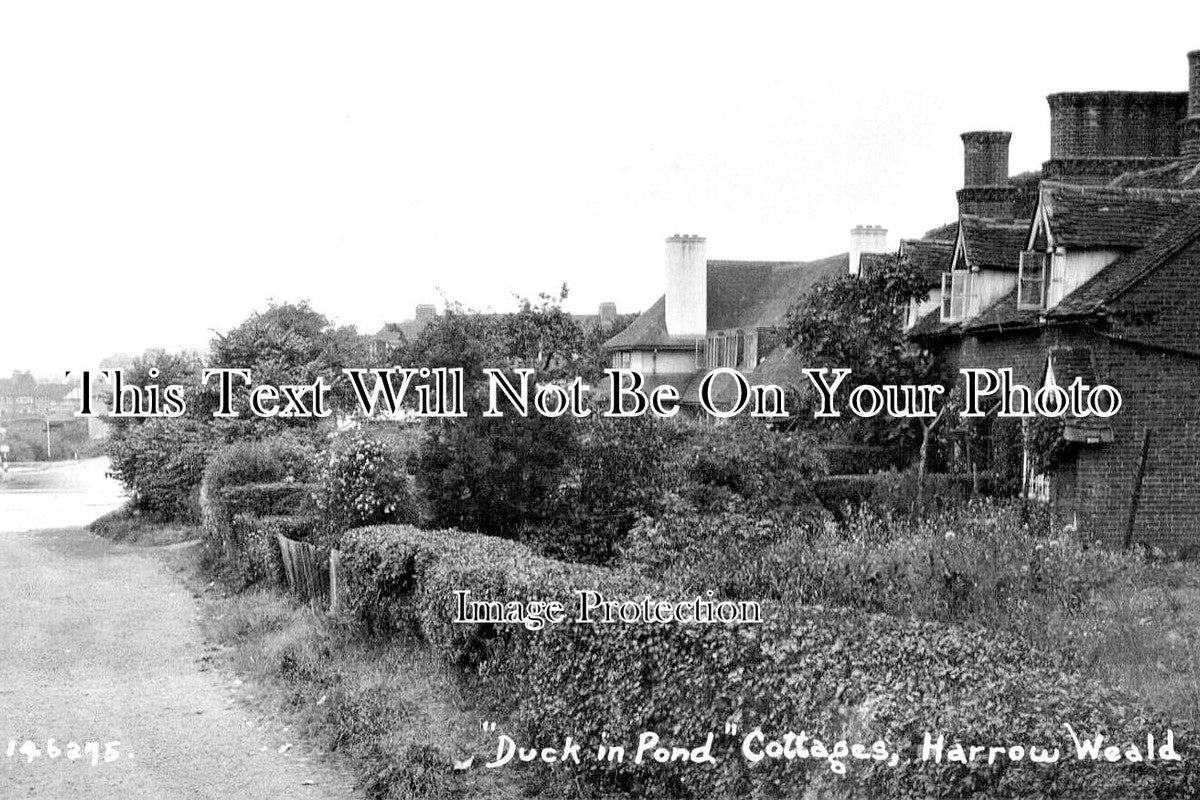 LO 5653 - Duck In Pond Cottages, Harrow Weald, London