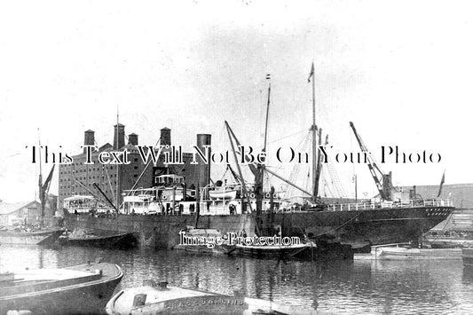 LO 5672 - Thames Dockside, London c1912