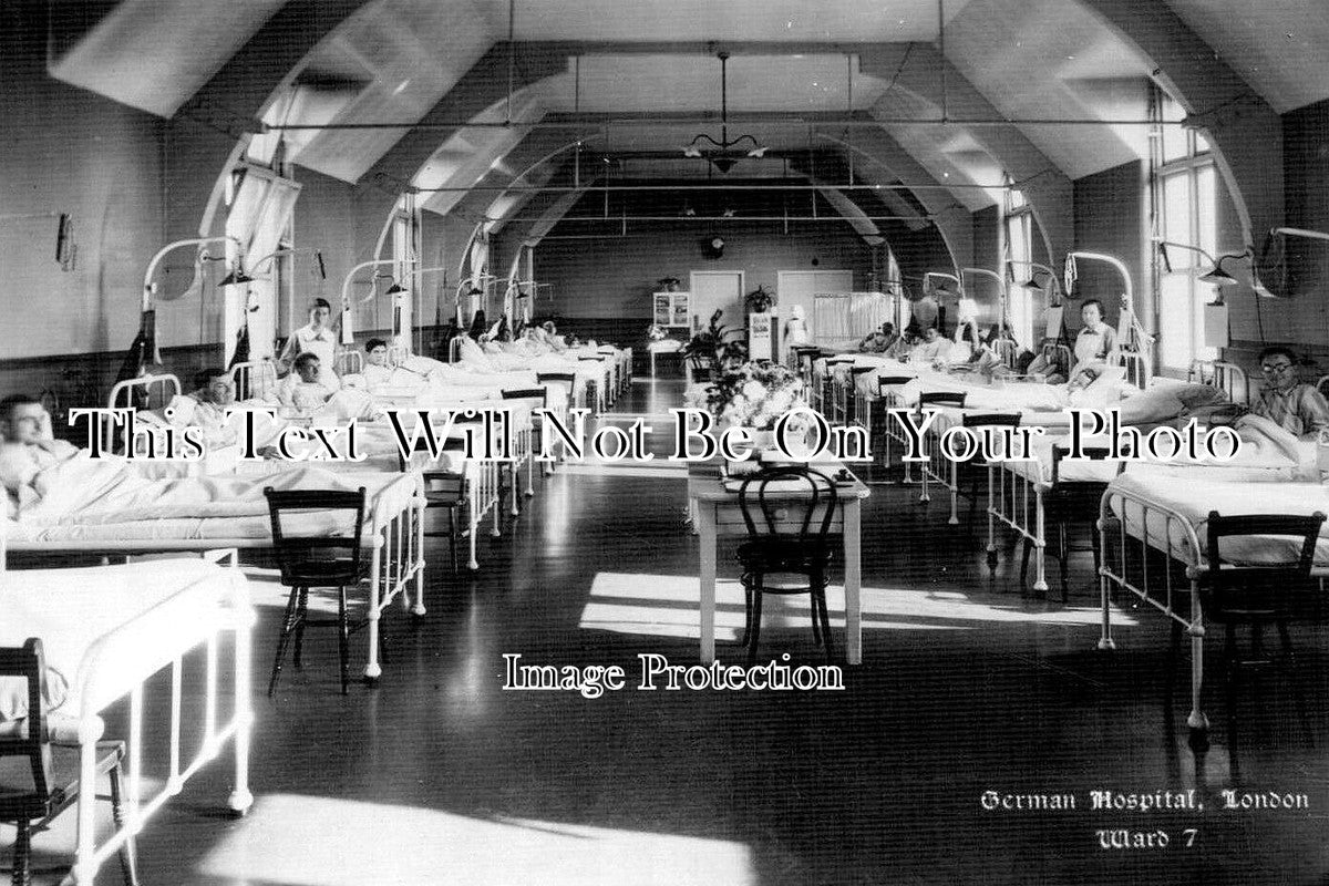 LO 5701 - Ward 7, German Hospital, Dalston, London