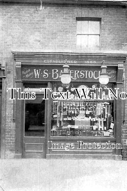 LO 5724 - WS Baverstock Watchmaker Shop, Edmonton, London