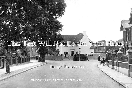 LO 5727 - Sheen Lane, East Sheen, London c1925