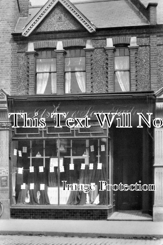 LO 5736 - Ilsbey & Son Tailors Shop, Leyton, London
