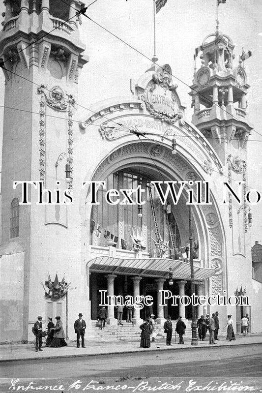 LO 5771 - Entrance To Franco British Exhibition, White City, London