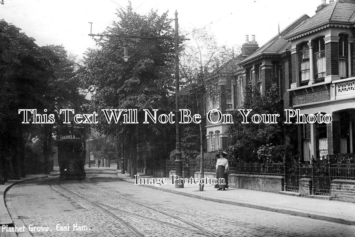 LO 5785 - Plashet Grove, East Ham, London c1917