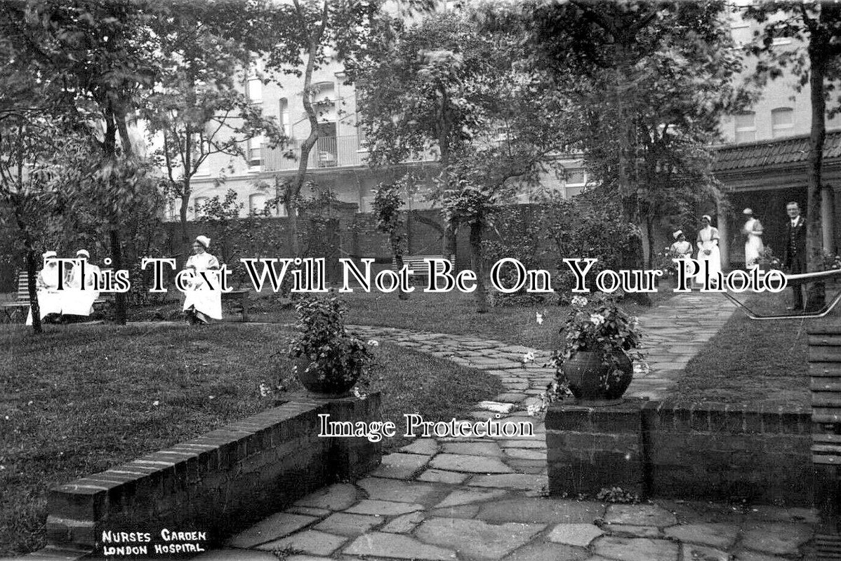 LO 5799 - Nurses Garden, London Hospital, Stepney