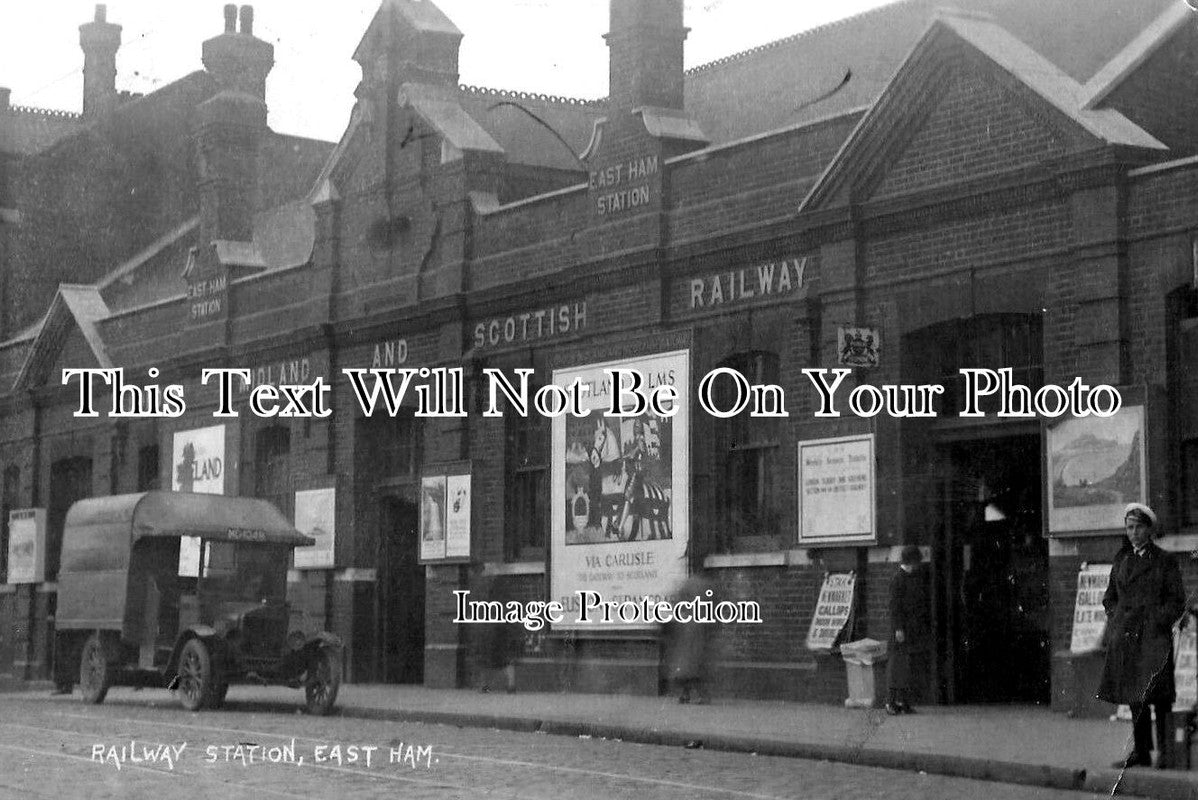 LO 5827 - East Ham Railway Station, London