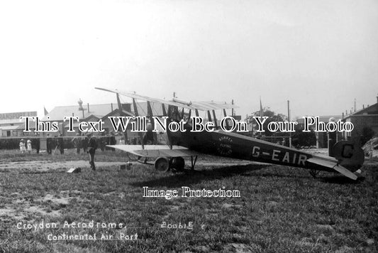 LO 5832 - Croydon Aerodrome Continental Airport, London