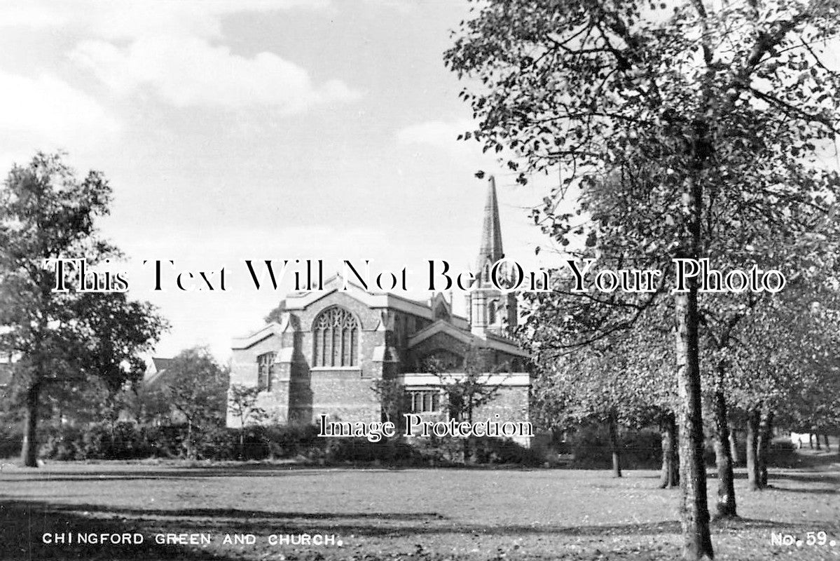 LO 584 - Chingford Green & Church, London