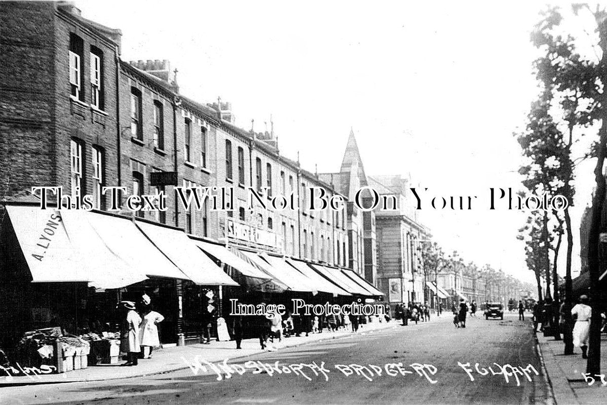 LO 5842 - Wandsworth Bridge Road, Fulham, London